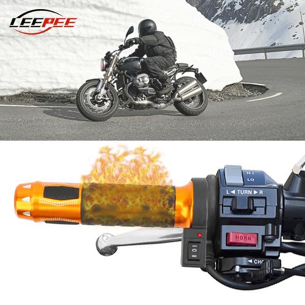 

leepee принадлежности для мотоциклов handlebar repalcement electric heat ручка цанги мотор модифицированный handlebar универсальный 12v 22mm