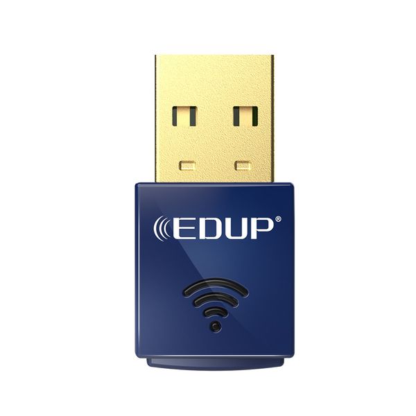 EDUP 150M USB WIFI Adaptador Bluetooth 2.4GHz Mini Wi-Fi Externo Receptor Externo Cartão de Rede Ethernet para PC Laptop EP-8568