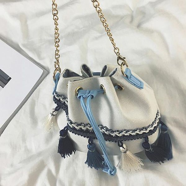 

девушка сумки кисточки tote на женщинах сумки lady crossbody сумка челнок нового 2020 специальное предложение feminina мешок главного