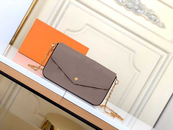 

m69977 made in real leather clutch purse handbag bag woman bag shoulder bag serial number insid 02