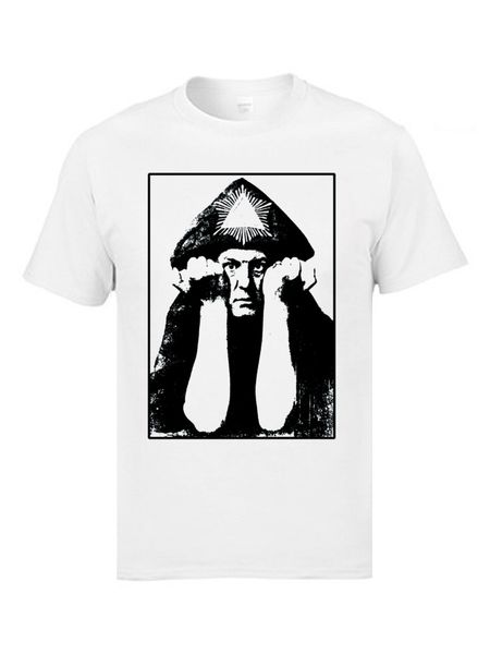 

aleister crowley features characters brand new europe & round neck father 100% cotton hoodie designers t shirts sweatshirt