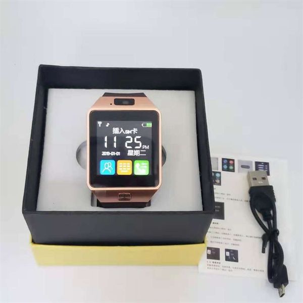 

gps watch for the elderly telephone positioning touch screen large font smart heart rate and blood prsure meter dz09bgt