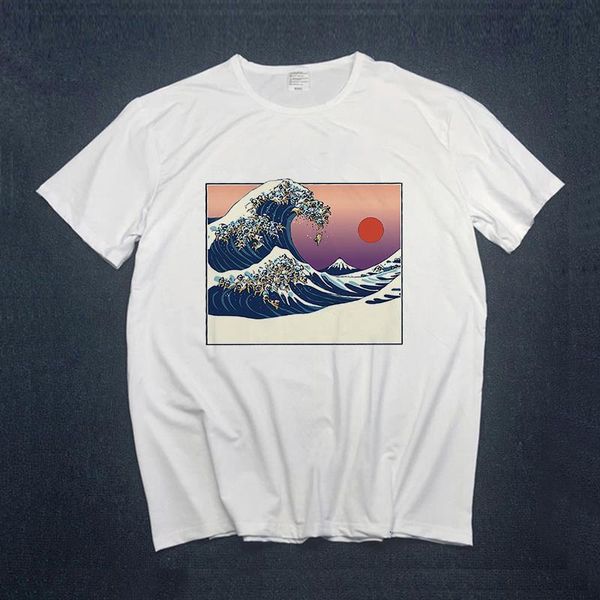 

women 2020 dog vaporwave fashion cute tshirts t clothes shirt womens ladies graphic female tee t-shirt clothing ullz, White