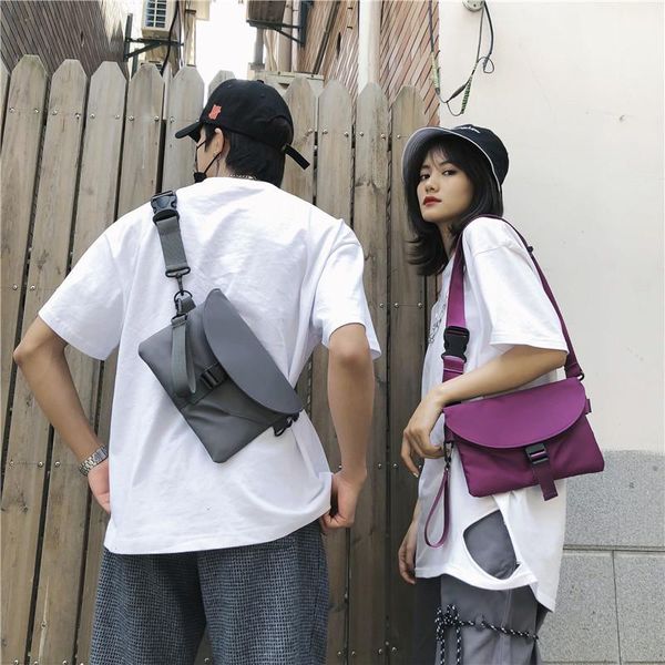 

мода crossbody сумка 2020 новый супера огонь чистая красный мешок груди женщина улица тенденция дикого плечо случайный маленький квадрат