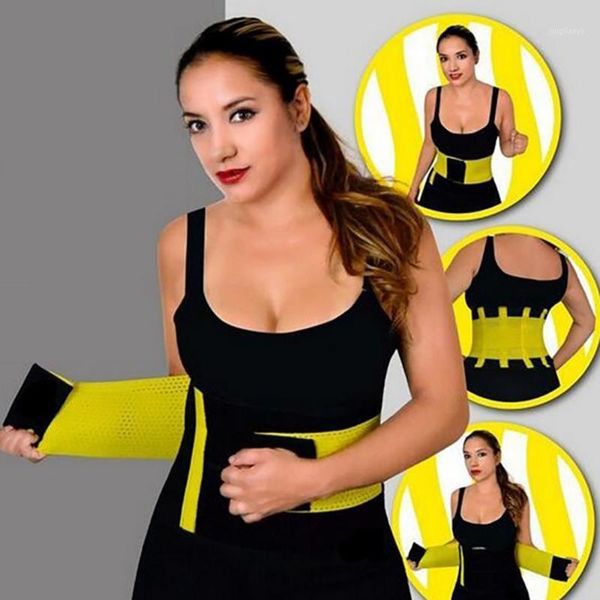 

waist support back women slim brace belt training sweat band wrap fat fitness belt1, Black;gray