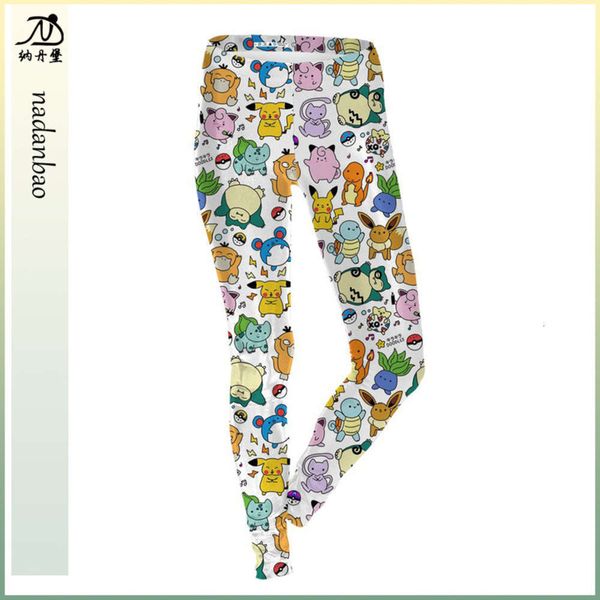 

leggings fairy baokemeng printed kdk1621 women's, Black;white