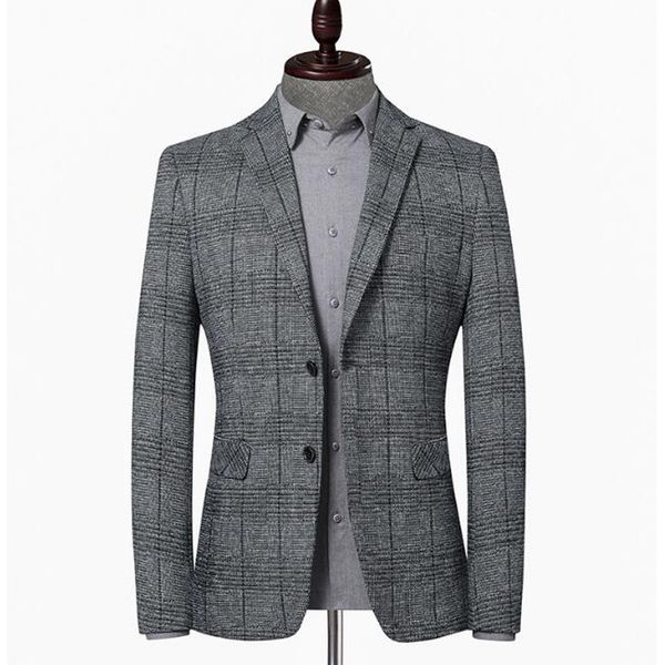 

2021 new blazers casual popular men project men's jackets dressed in suit chess formal male business uf7d, Black;brown