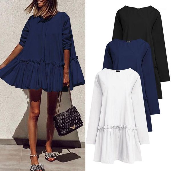 

plus size vonda tunic women blouse bohemian shirts casual long sleeve pleated bohemian blusas s-5xl patchwork 1, White