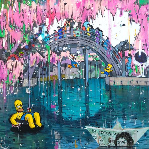 

angelo accardi homer в relax home decor rackcrafts / hd печать маслом живописи на холсте настенное искусство холст фотографии 201225