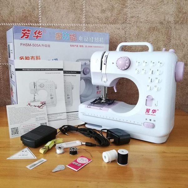 

fanghua brand mini sewing machine 505a factory genuine multifunction 12 stitches replaceable presser foot power supply led light