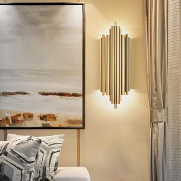 

vintage loft stone crystal wall sconce lighting crystal wall lamp rope glass ball bedroom dining room corridor lamp