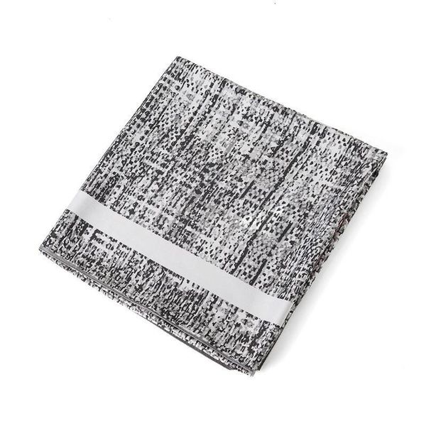 

130*130cm 2020 new arrived women twill silk square scarf floral camellia print designer scarves lady hijab large, Blue;gray
