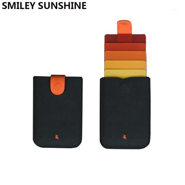 

wallets men magic slim pull out wallet pocket purse money bag 2021 women male small mini thin vallet1, Red;black