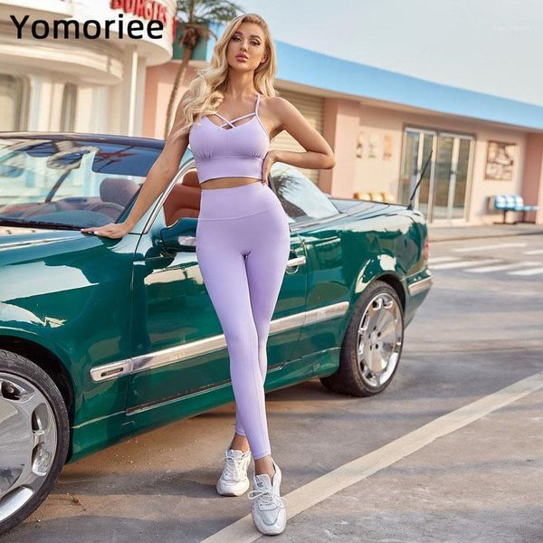 

yoga outfits stretchy set for women gym sport workout running training fitness bra & pants suit naked-feel high waist tracksuit1, White;red