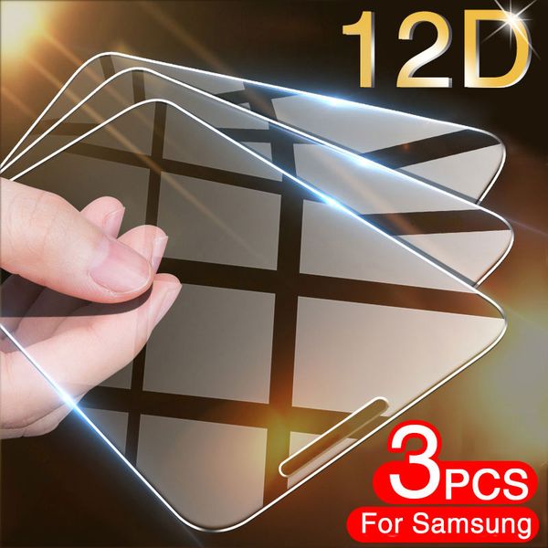 

3pcs tempered glass for samsung galaxy a7 2017 a8 a9 a5 a6 plus a750 2018 screen protector glass for samsung j7 j5 j4 j6 j8 film