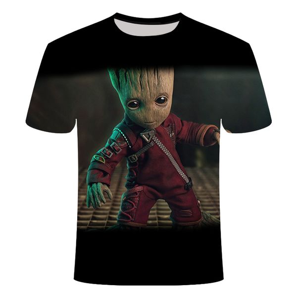 

the print groot grout 3d print shirts harajuku aesthetic humor men clothing