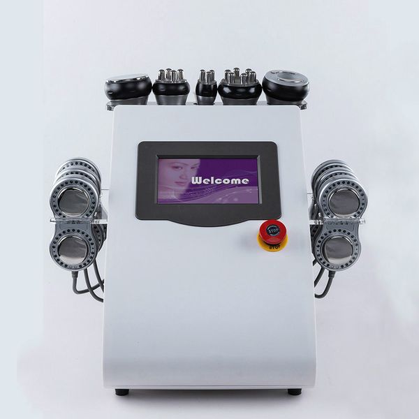 

2021 6 in 1 lipo laser+ cavitation+rf+vacuum/ rf 40k cavitation vacuum lipolaser slimming body fat loss machine