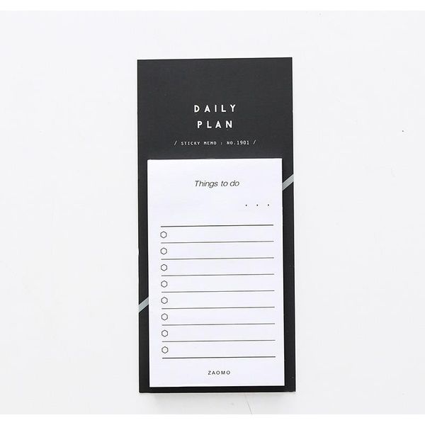 

mohamm 50 sheets lot to do list check list sticky notes memo pad notepad school office supplies stationery f wmtsin