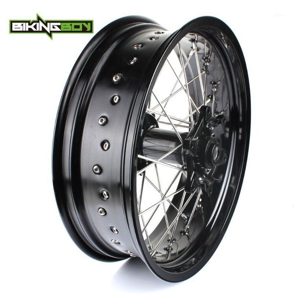 

motorcycle wheels & tires bikingboy 17" 18" 19" rear wheel rim hub spacers kit for sxs-f 250 2006-2009 sxs 450 03-09 540 2003