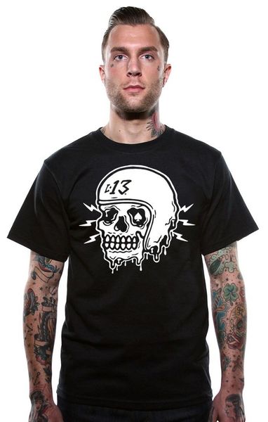 

аутентичные лаки 13 капельное с коротким рукавом дизайнеры балахон rockabilly s 3xl новая мода tee футболки толстовка