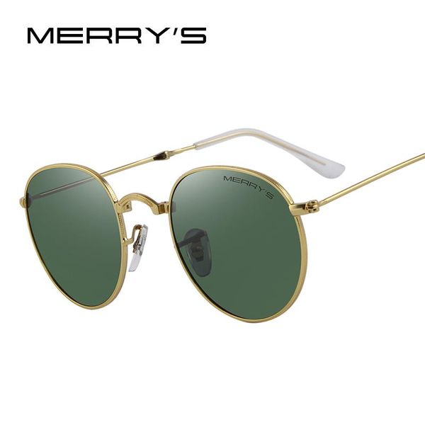 

sunglasses merry's retro women folded men classic polarized oval s'8093, White;black