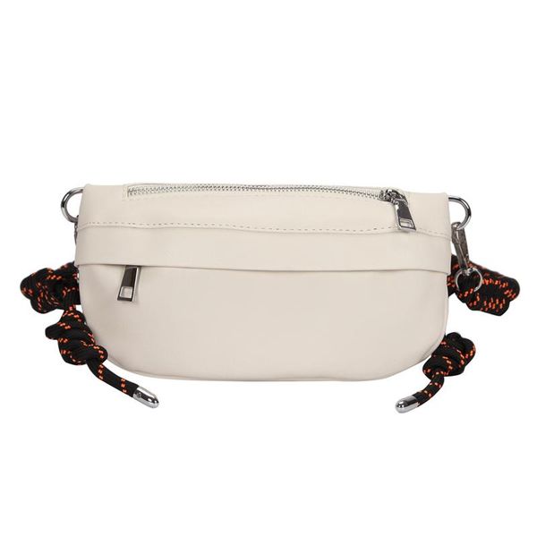 

woven fanny pack rope bag waist chest strap bag women fashion crossbody bags 2018 new female belt pouch yellow color wholesale xxg5t qynf
