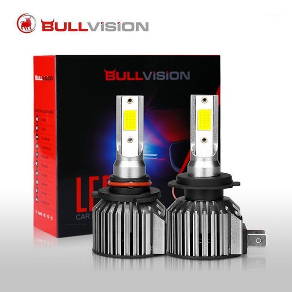 

bullvision h7 led car headlight bulb 6000k 8000k wireless turbo headlamps 12000lm h4 3 4 9005 9006 h11 h8 h9 plug&play lamps1
