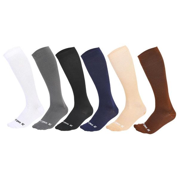 

2020 mens sport football stockings men outdoor fitness running basketball socks solid color breathable durable long tube sock, Black