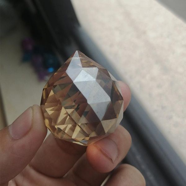 

10pcs 30mm color crystals ball diy crystal pendants for chandeliers accessories glass suncatcher crystal prisms lamp parts decor h bbyoxn