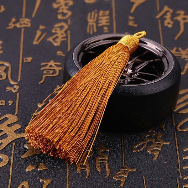 

new 5pcs lot 26 colors cotton silk tassel brush cords for earrings car bag tassels charm pendant diy jewelry making findings h wmtxrk