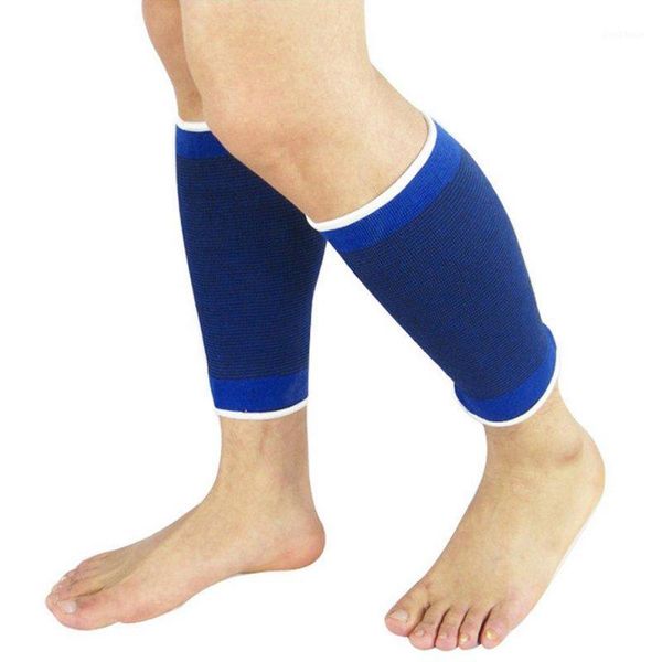 

aolikes a pair polyester cotton sports safety shin guard protection1, Black;gray