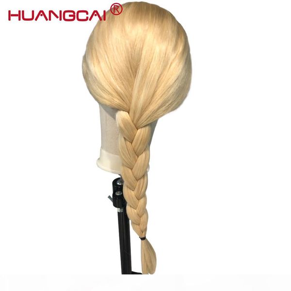 

glueless 613 blonde lace front wigs with baby hair pre pluked peruvian remy 13*4 lace frontal wig for women blonde straight wigs, Black