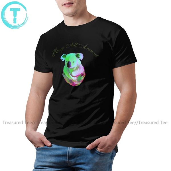 

koala varigated koala hugs man 100 percent cotton streetwear cute 5xl printed hoodie designers t shirts sweatshirt
