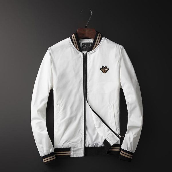 

men 2021 luxury new bee striped jackets abstract digital jacket # n06 prm3, Black;brown