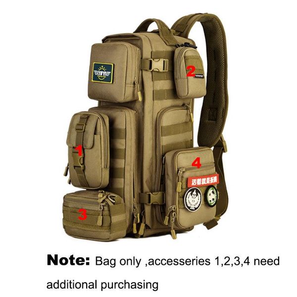 

men chest sling backpack mens bags one single shoulder man large travel military backpacks molle bags outdoors rucksack xa495wa yxlkgu