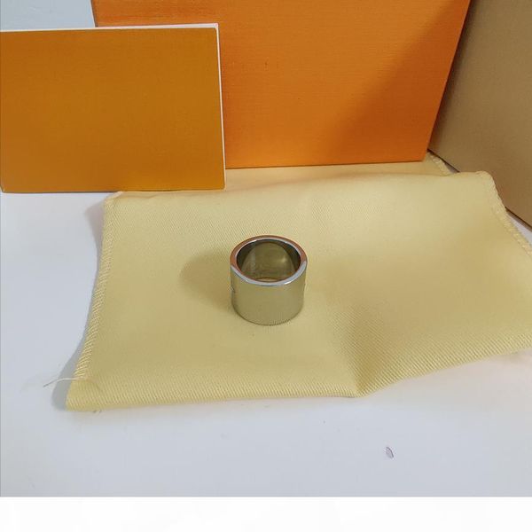 

361 titanium steel ring with diamond ring for men and women jewelry ring fashion trend supply, Silver