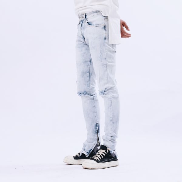 

oem new style boys pants stock dropshipping damaged men acid wash jeans