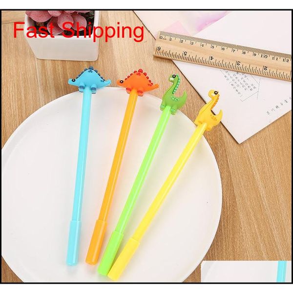 

cartoon creative dinosaur gel pen kawaii promotional gift sile stationery pen student school office suppl qylerf mj_bag
