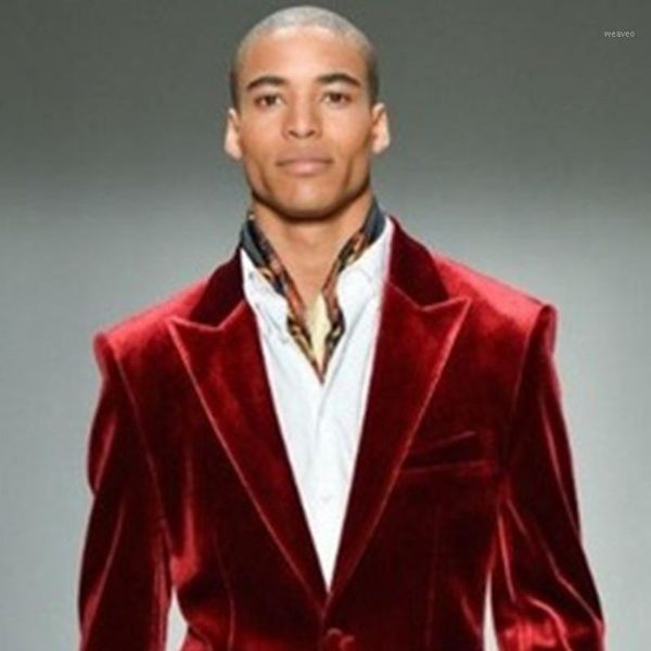 

2017 latest coat pant designs red velvet men suit classic skinny prom blazer stage simple custom tuxedo 2 piece jacket men suit1, White;black