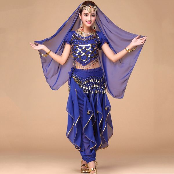 

new arrival belly dance suits for ladies blue red purple good quality suit women indian flamenco ballroom feminine costume q3089, Black;red