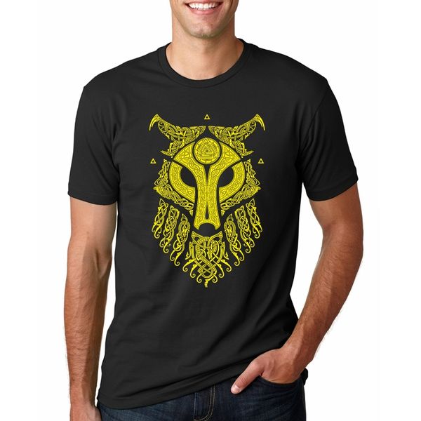 

gungnir t shirts nordic mythology tshirt men t shirt black vintage clothes fabric geometric tees no fade sport hooded sweatshirt hoodie