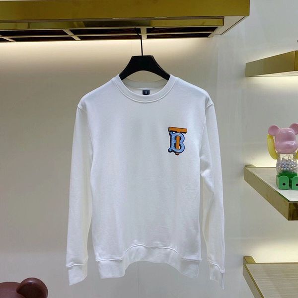 

new letter printed pullover long sleeve bottoming shirt for men and women's lovers fashion brand casual round neck sweater