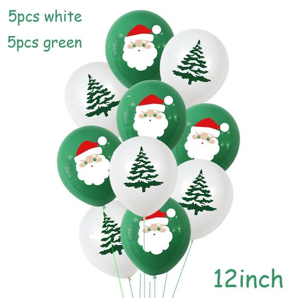 

yoriwoo santa claus latex balloon confetti air ballon new year merry christmas baloons birthday party decorations kids xmas tree jllicv