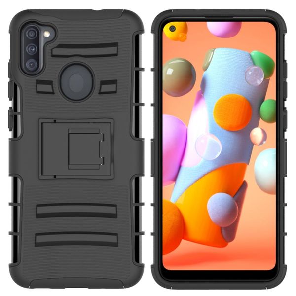 

for samsung galaxy a11 sliding bushing mobile phone protective case with stand