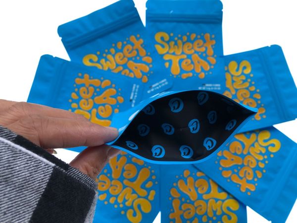 

edibles local cookies sweet mylar smell bags proof blue 3.5-7g tea flower bags medicated bbyrl bde_luck