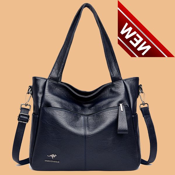 

luxury casual tote leather ladies hand s for women 2022 shoulder big crossbody bags sac a main