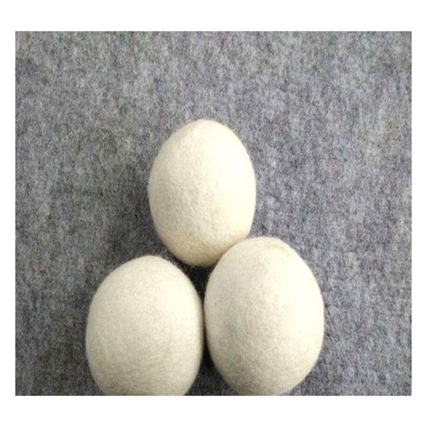 

wool dryer balls premium reusable natural fabric softener 2.75inch 7cm static reduces helps dry clothes in laund sqcbon homes2007
