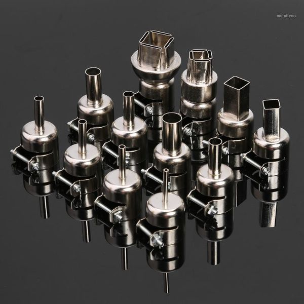 

multi-functional convenient air gun nozzles practical tools for 850 850a 852 852d 852d+ 950 rework station pack of 121