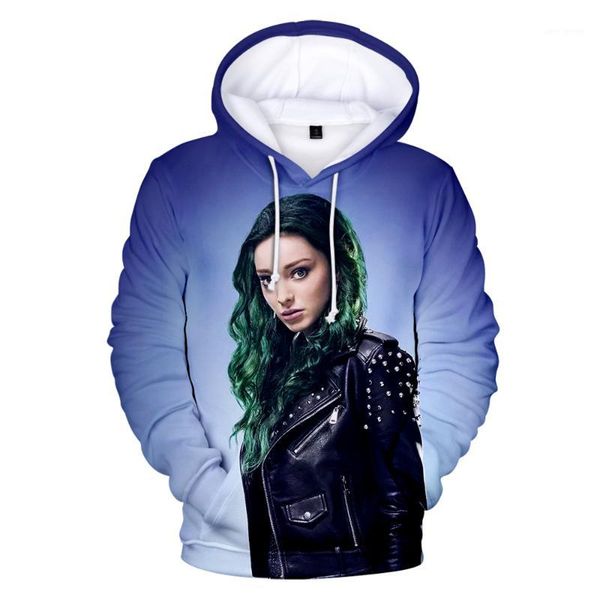 

fashion hoodies tv series 3d print hoodies long sleeve warm sweatshirt men/women hip hop streetwear1, Black