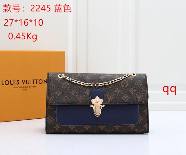 

2020 pu leather bag women wallet brand designer shoulder bags handbags man mini purse clutch holder louis wallet no box 2245# 666